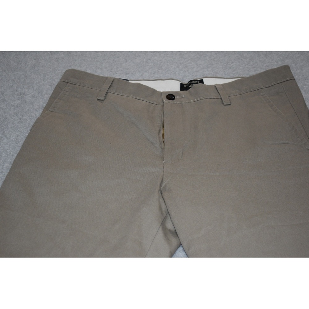 Dockers Easy Khaki Slim Fit Men 36x28 Tan Stretch Flat Front Chino Pants NEW ** - Picture 3 of 8